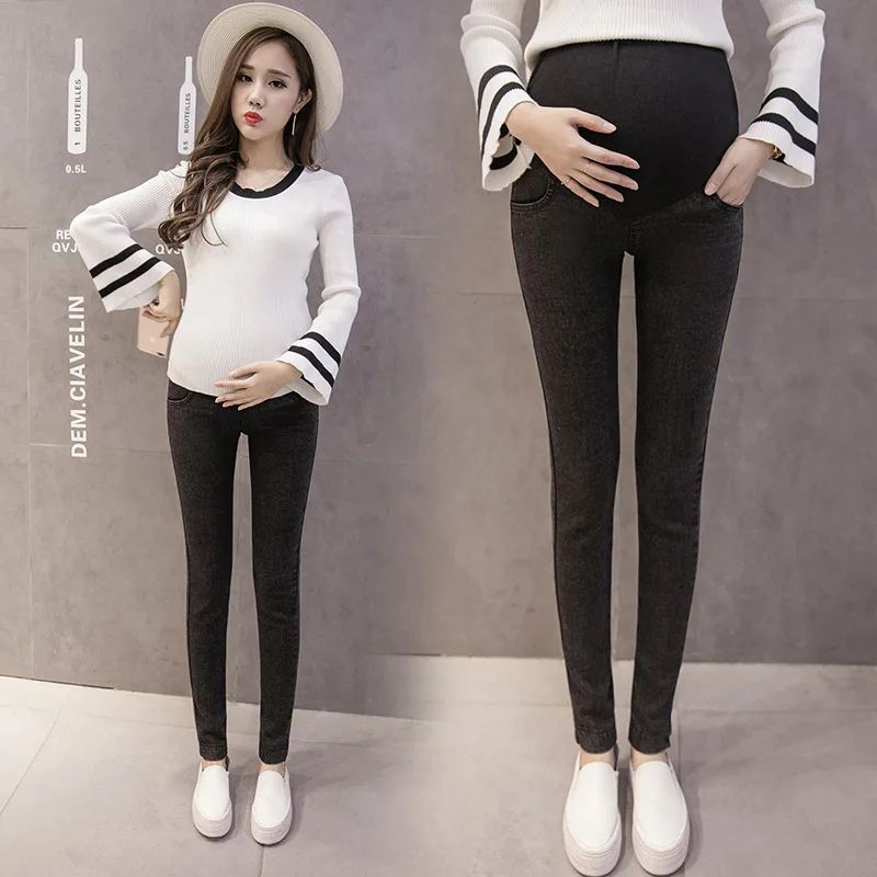 

Maternity Jeans Pants For Pregnant Women Nursing Jeans Long Prop Belly Leggings Skinny Denim Pant Clothes For Pregnancy Trousers