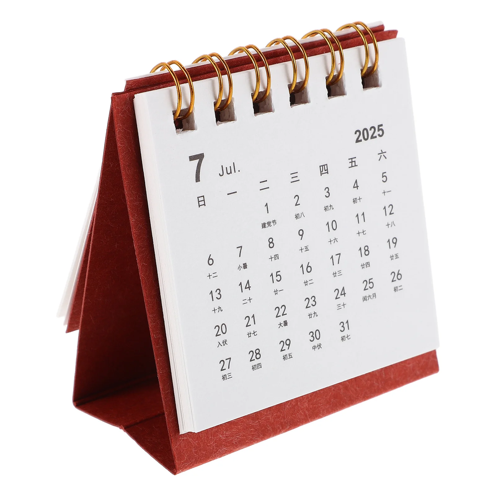 تقويم مكتب صغير 2026 تقويم فليب صغير قائم للتخطيط الأسبوعي ديكور المكاتب المنزلية تقاويم مكتبية صغيرة حمراء