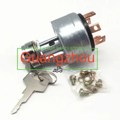 For Takeuchi Excavator TB Series TL Series 1 Order 1700100023 1700100052 Ignition Switch Engine Accessories