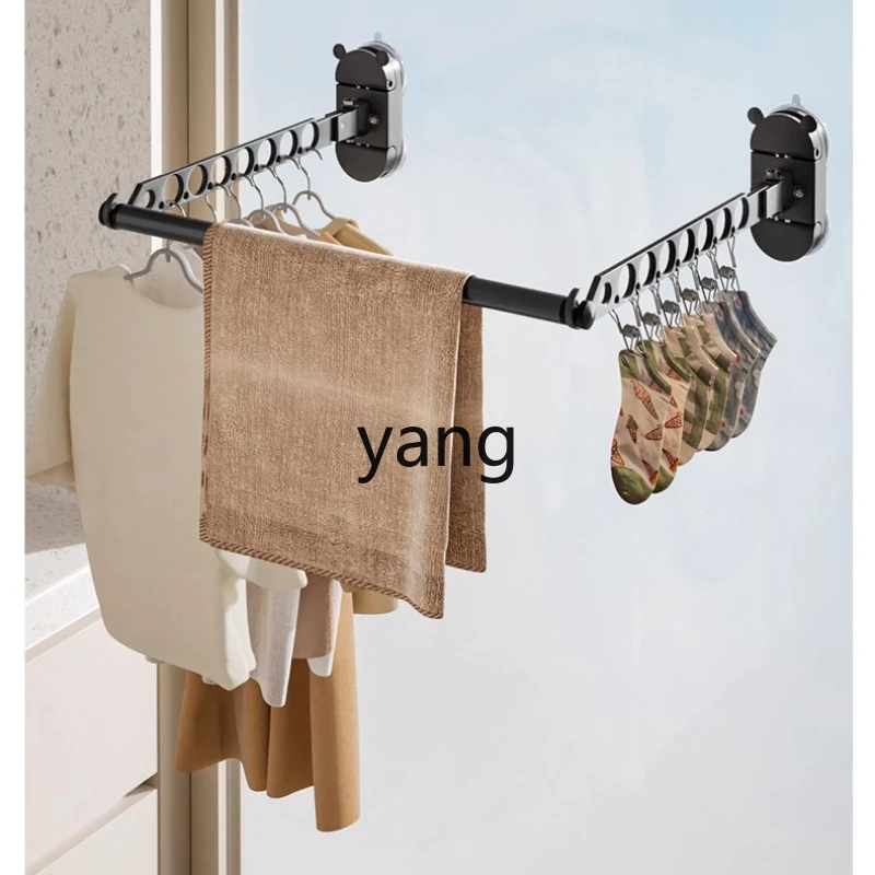 

LMM Home No-Drill Bathroom Multifunctional Foldable Sock Rack