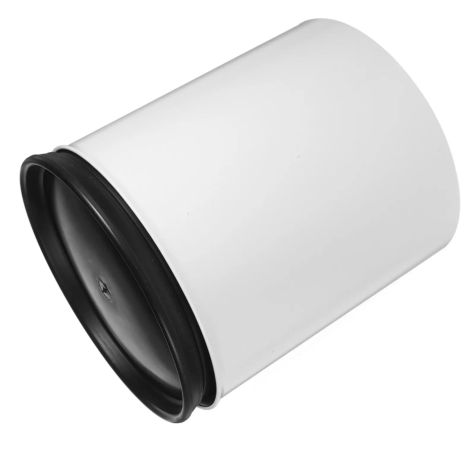 

Double Layer Trash Can Round Modern Garbage Bin for Kitchen Bathroom Bedroom Office Large Capacity PP Iron Waste Basket Clean