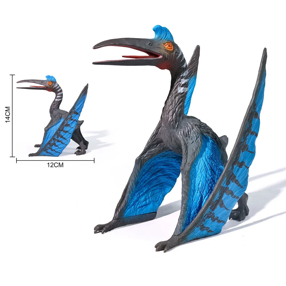 Realistic Quetzalcoatlus Pterosaur Dinosaur Model Prehistoric Flying Reptile Figure Detailed Kids Toy & Display Statue HG224