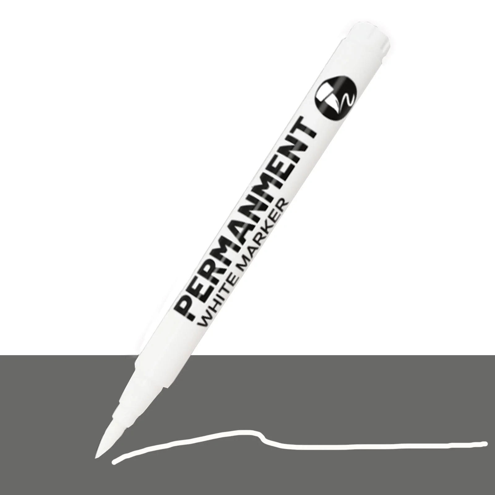 

White Acrylic Paint Pen for Rock Painting,Stone,Ceramic,Glass,Wood,Tire,Fabric,Metal,Canvas. Set of 1/3/5 Waterproof Mark Pen