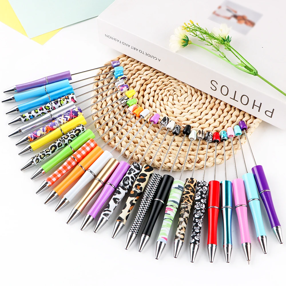 5 قطعة/الوحدة جديد البلاستيك الطباعة/الصلبة اللون قلم حبر جاف المزج مجموعة DIY بها بنفسك مجوهرات مدرسة مكتب الكتابة هدايا شخصية #3