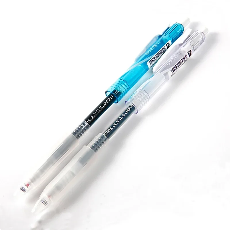 3 Stück Japan ZEBRA Gelstift 0,4/0,5 mm JJZ33 Sarasa Speedy Black Carbon Smooth Schnelltrocknend Unterschrift Kawaii Schulbedarf – Detail 3