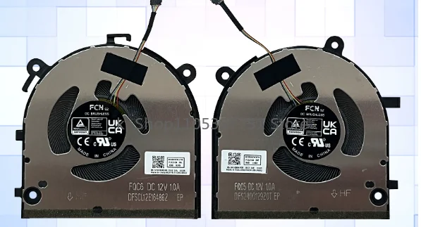 New Original Laptop CPU GPU Cooling Fan For Lenovo IdeaPad Pro 5 16IRH8 16ARP8 16APH8 FQC5 DFS2400129Z0T FQC6 DFSCL12E16486Z k+