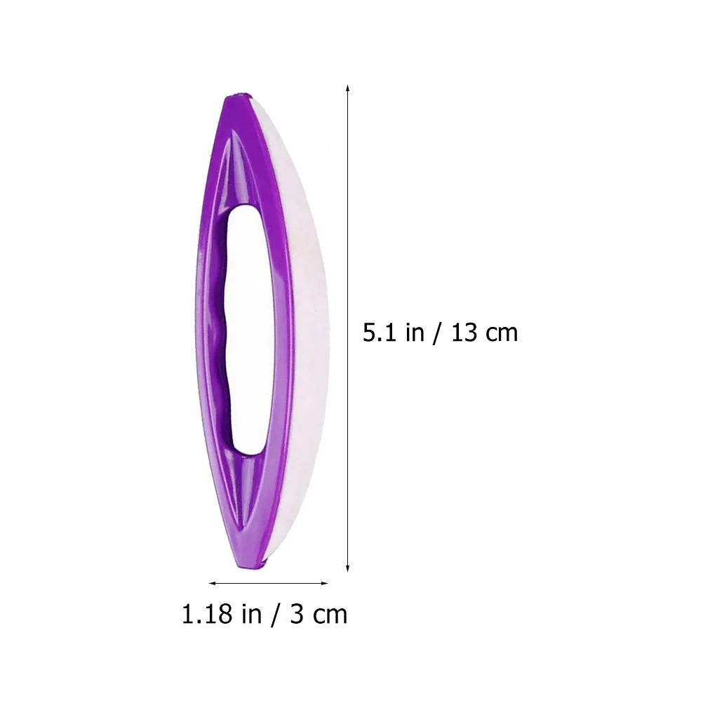 6Pcs Nail Art Buffer Polish Tool Professional Sheepskin Polishing Brush for Natural False Nails Manicure Care Kit