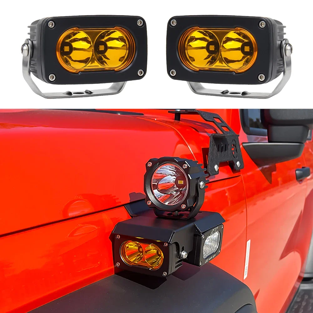 Car A-pillar Lamp Holder LED Roof Spotlights Off-road Vehicle Hood Auxiliary Side Edge Lights Fit For Tank 300 Accessories