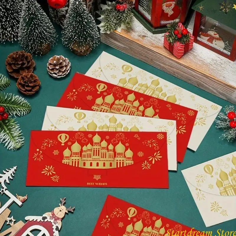 

10 Pcs Money Envelopes Bridal Gift Envelopes Cash Envelopes Chinese Hongbao K92C