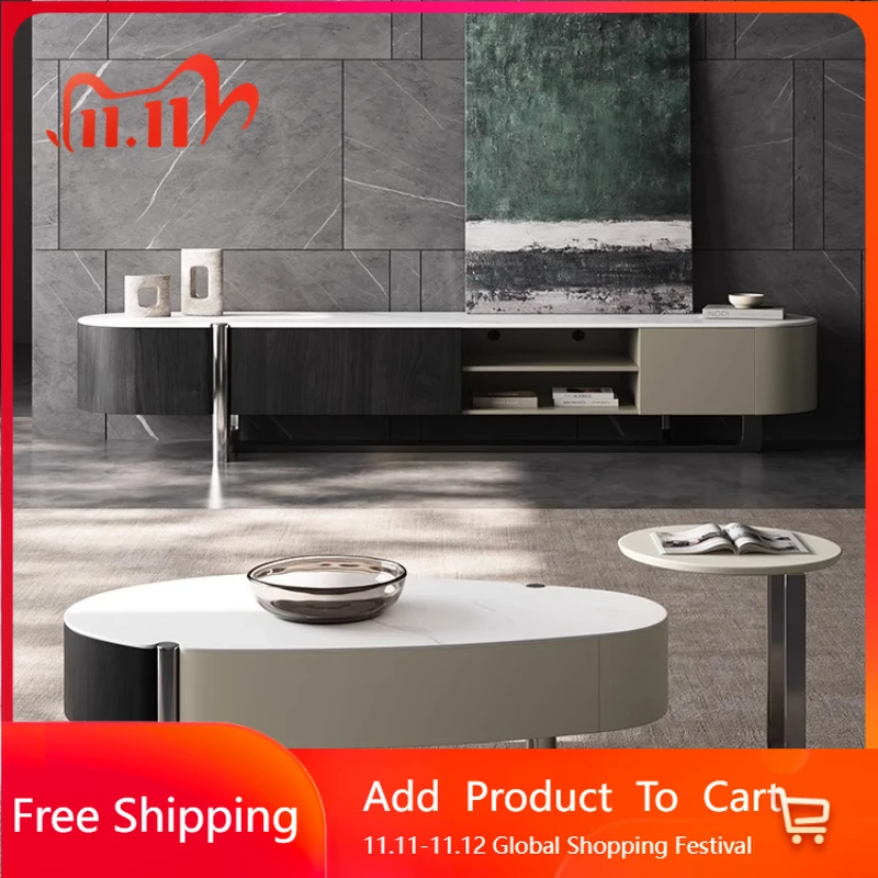 

Designer Luxury Tv Stands Monitor Display Nordic Living Room Hallway TV Table Simple Entertainment Archivadores Salon Furniture