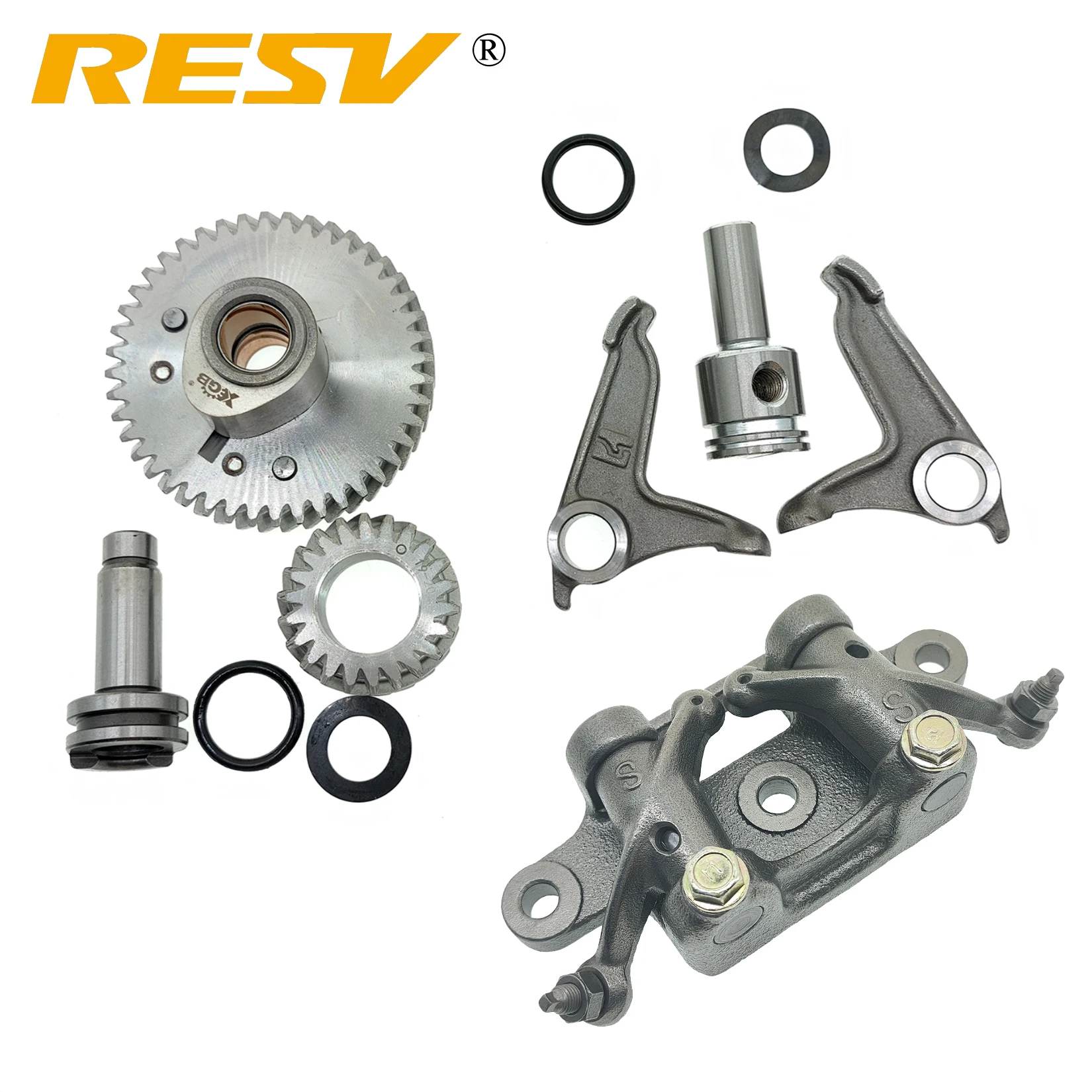 RESV for Zongshen Tsunami HX250 SB250 SB HX 250 300 cc Loncin Hanwei Tricycle Camshaft Upper Rocker Swing Arm Pin Cam Shaft