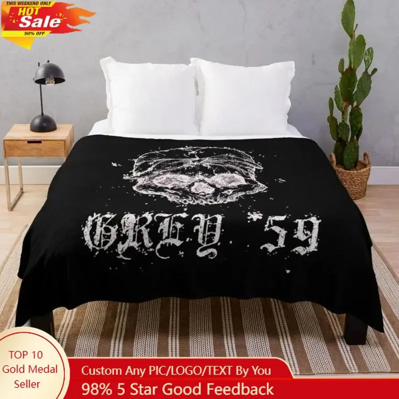 Sboy Grey - 59 Fleece Blanket Sboy Tour 2024 Blanket SB Merch Music TourThrow Blanket Space Gift For Fan Warm Winter