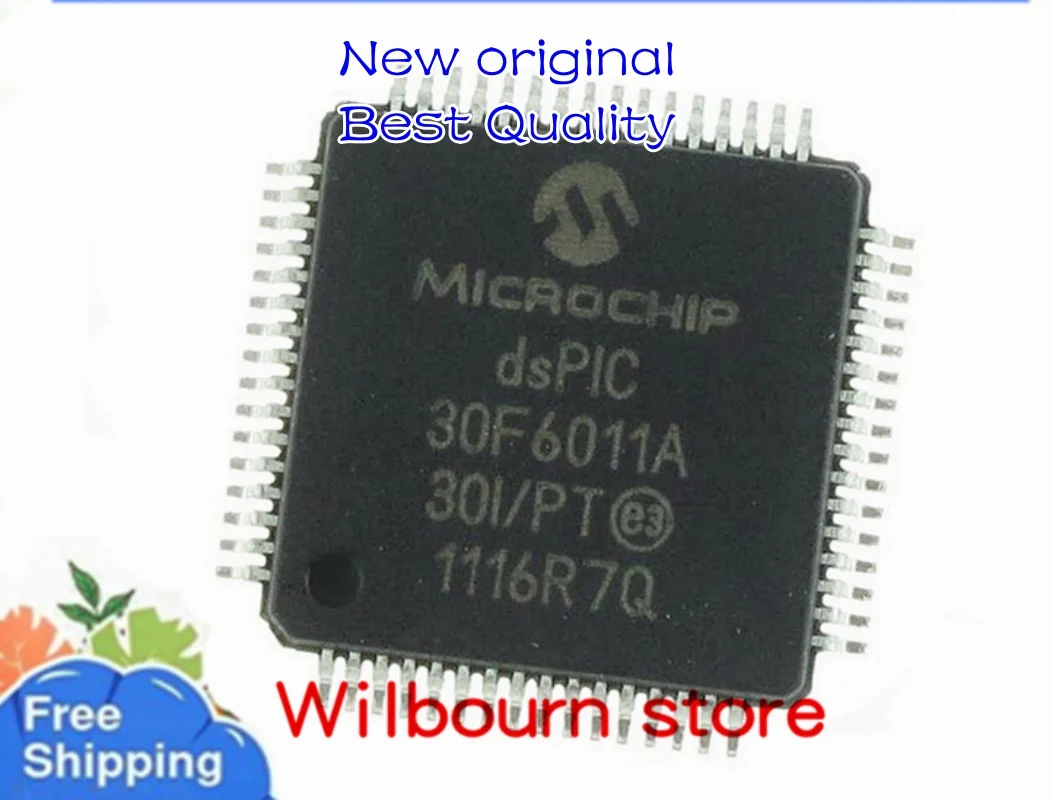 New original 1PCS/LOT DsPIC30F6011A-30I/PT DsPIC 30F6011A 30I/PT QFP64