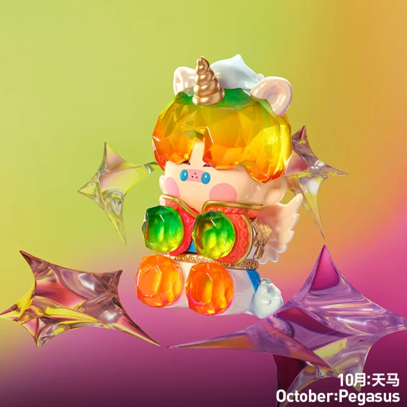 New Genuine Pino Jelly Firm & Shining Series Pvc Model Kawaii Tabletop Decoration Pino Jelly Birthday/New Year Surprise Gift