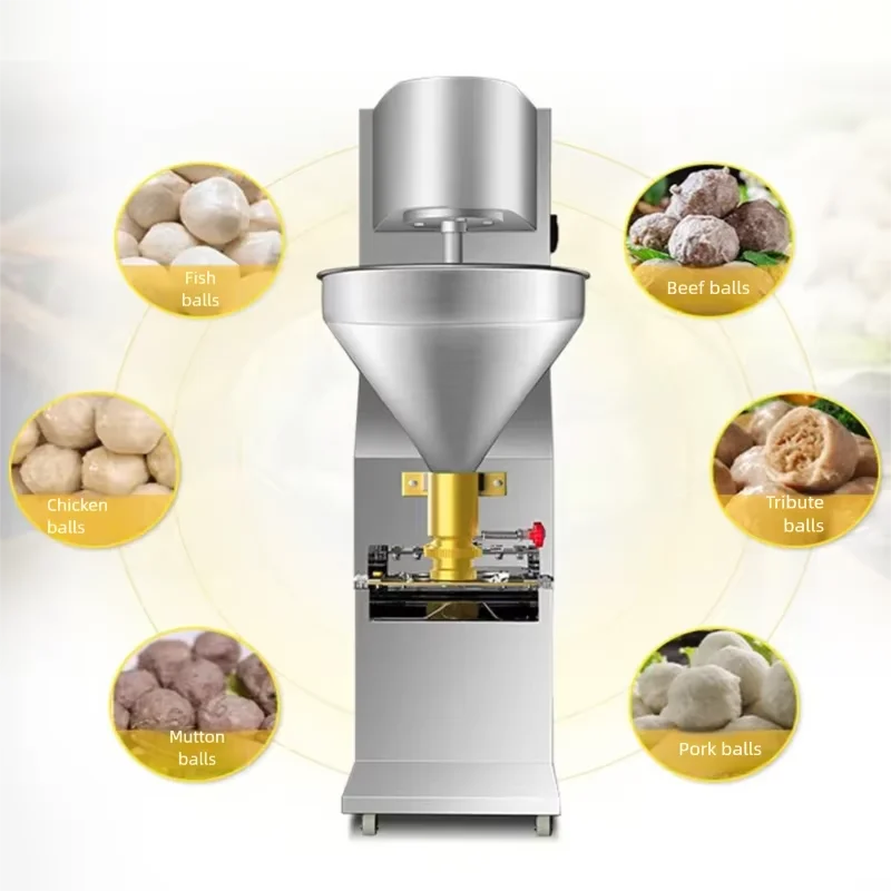 Commercial Automatic Meatball Machine Meatball Forming Beef Ball   Fish Ball Molding Maker Meat Balls Rolling Machine