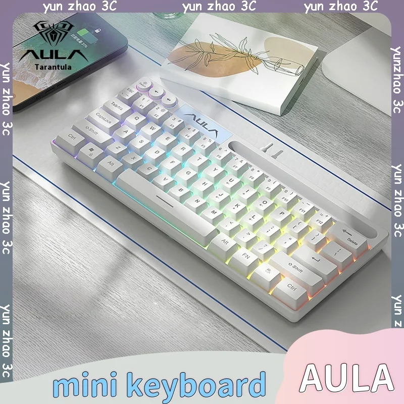 

Миниатюрная механическая клавиатура и мышь с сенсорным управлением, 61 клавиша