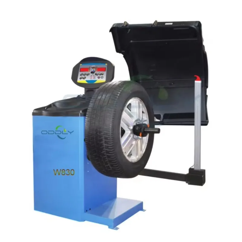 Warranty 3 Years Full Automatic Wheel Balancing Balancer Machine W830 With 1180mm Max Wheel Diameter And 7S Precision