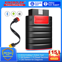 KINGBOLEN Ediag hot version OBD2 Scanner 1 Year Free all System Diagnostic tools 16 Reset ECU Coding Active Test code reader