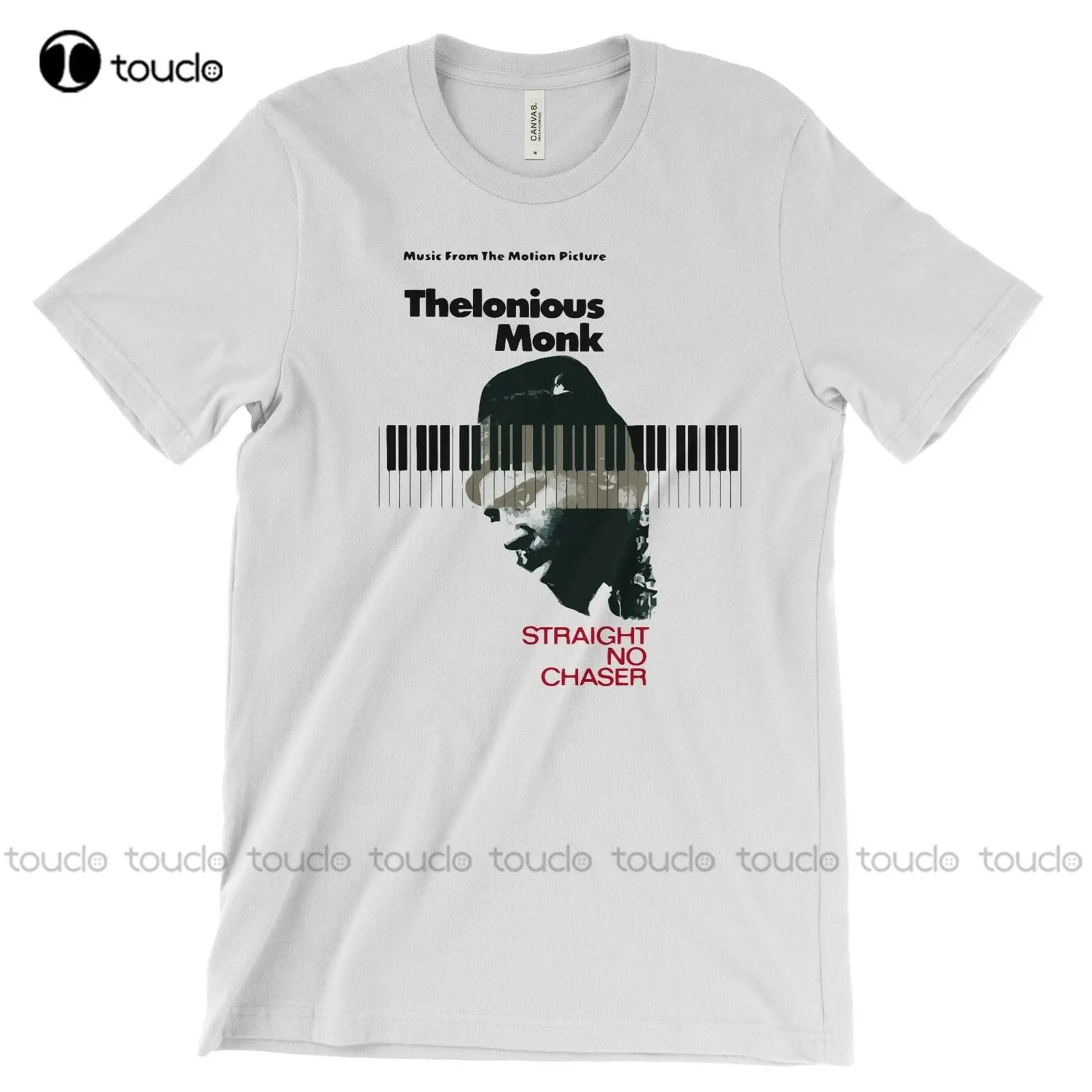 Thelonious Monk T-Shirt - Classic Jazz Musicians - Jazz Music Straight No Chaser Custom T Shirt Fashion Tshirt Summer Tshirt