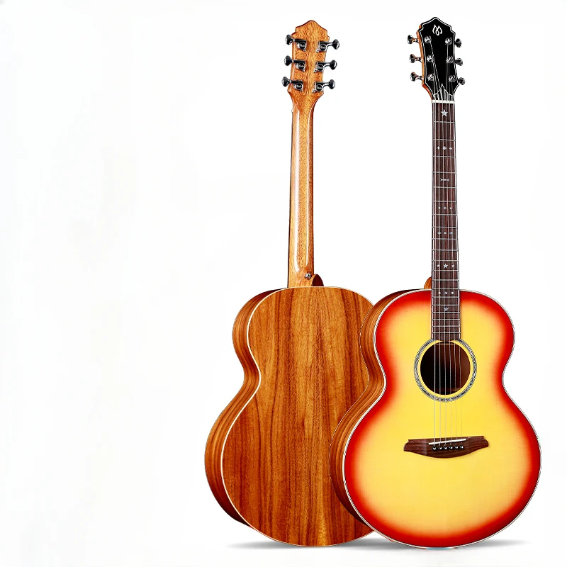 Mollo the new MO-50 mid-to-high-end veneer for boys and girls, beginners to practice folk musical instruments, guitar