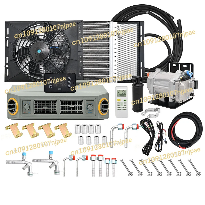 406 riscaldamento Compressore universale per auto elettriche con sistema A/C 12V/24V – Perfetto controllo del clima dell'aria condizionata per camion