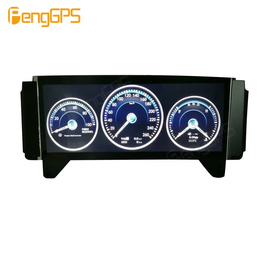 Car LCD Digital Cluster For Rolls-Royce Virtual Cockpit Speed Meter Head Unit Car Accesorries Car Dashboard Display Head up Auto