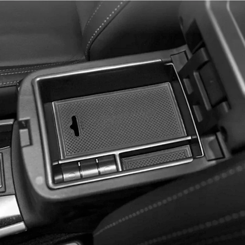 ABS Armrest Storage Box Organizer Central Bracket Container Tray for Mitsubishi Outlander 2019-2021 Car Accessories