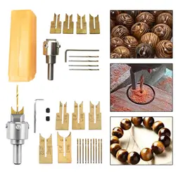 Buddha Beads Drill Bit DIY Bracelets Necklaces Bead  Set Jewelry Making Milling Cutter  Rings Drill for Red  Ebony