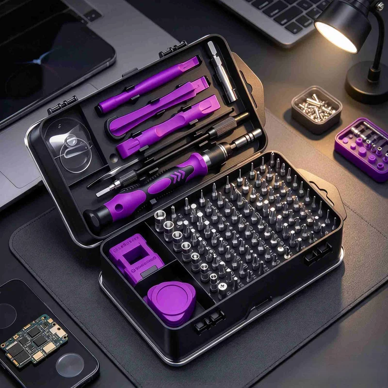 115in1 Precision Screwdriver Kit Multi Type Bits Electronic Repair Tools for MacBook Laptop Phone Great Gift for Men