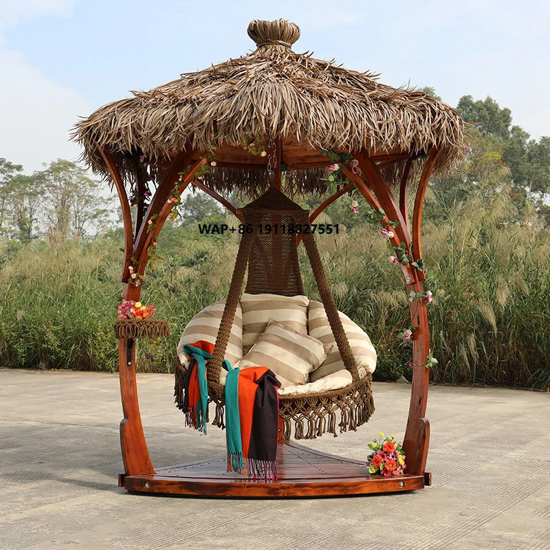 

New Design Outdoor Indoor Hanging Swing Chair for Garden Patio Terrace with Stand Comfortable Rocking Chair Hammock Seat