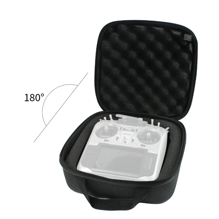 Uniwersalna torba do przechowywania pilota zdalnego sterowania RC Transmitter Protector Handbag Case Box dla FrSky X9D Jumper T16 PRO / AT9S / AT10