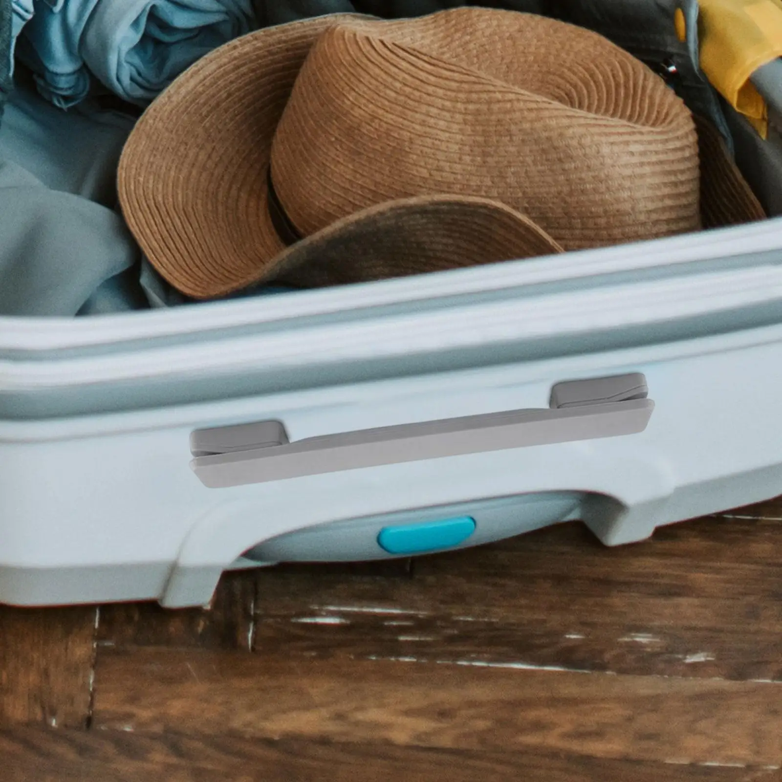 حقيبة حمل بمقبض واسع 20 سم بديلة للأمتعة ABS أجزاء إصلاح حقيبة السفر سهلة التركيب #5