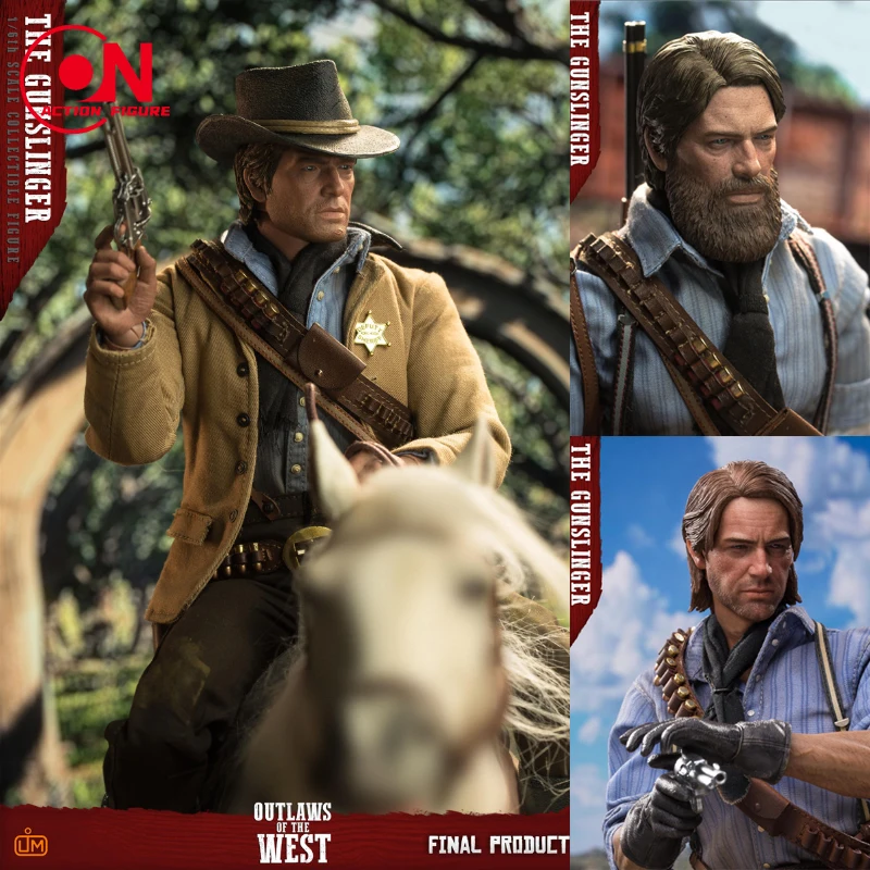 

LIMTOYS LIM008 1/6 Мужская фигурка Вестерн Ковбой Артура с 2 головками или 3 головками, полный набор солдат 12 дюймов, Коллекционная модель