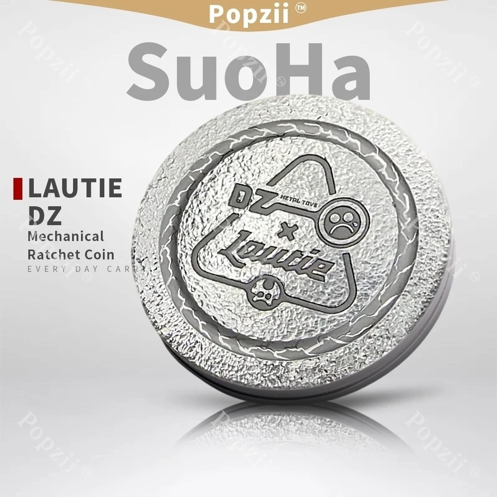 

LAUTIE & Dz DIY Механическая игрушка-трещотка с ручной резьбой для взрослых, антистресс, для фингер-трюков, EDC, декомпрессионная игрушка