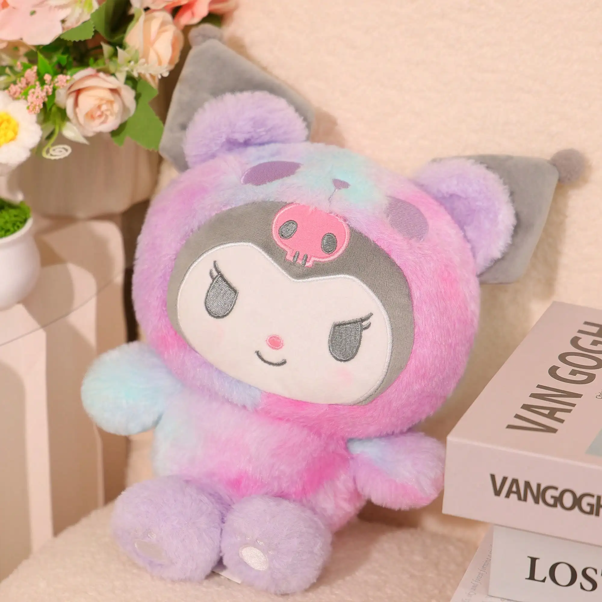 سانريو سينامورول كورومي أفخم الدمى 22 سنتيمتر غرفة الحلي وسادة لعبة الكرتون لطيف محشوة الدمى أنيمي عيد ميلاد هدية عيد الحب #3