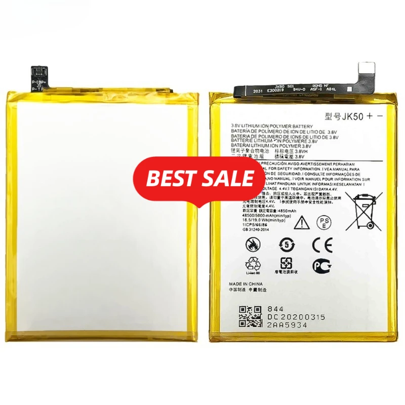 JK50 for Motorola G7/XT1955/-4/One/P30 Note /XT1942/G8/XT2055-2/E7 Plus/XT2081-1/G9 Play/G Power 2021/G10/XT2127-2 Phone Battery