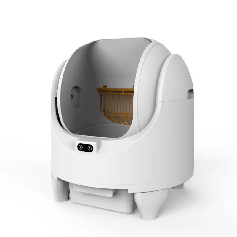 

large space intelligent shit shoveling machine, fully enclosed deodorizing and sterilizing cat toilet
