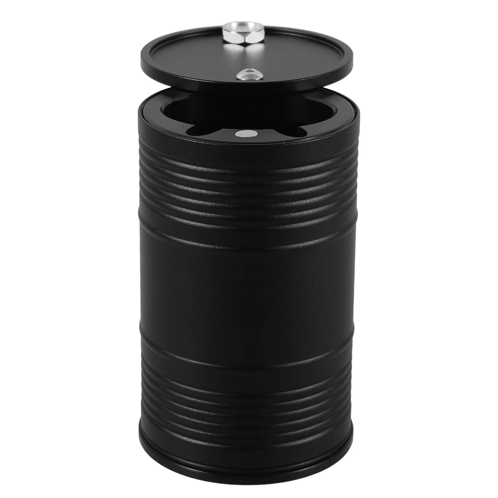 

Alloy Smokeless Ashtray Windproof Cigarette Ash Collector For Car Home Office Indoor Outdoor Use Household Ash Holder