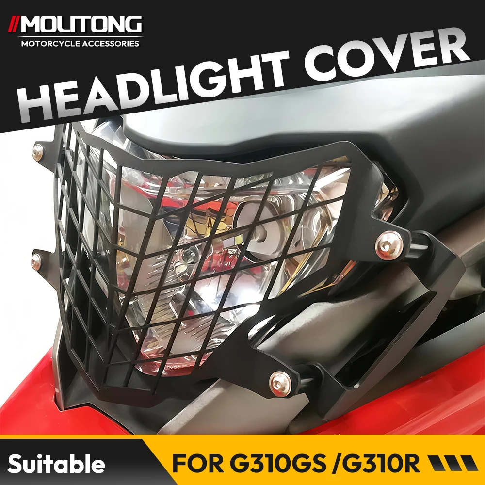 Motorcycle Headlight Guard Grille Cover Protector Headlight Network Protection Large Lampshade Suitable FOR BMW G310GS G310R