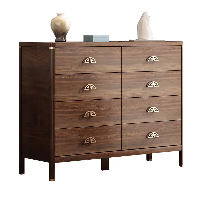 #Modern 5-Drawer Chest Of Drawers Living Room Storage Cabinet With Wall-Mounted Design For Bedroom Wardrobe
