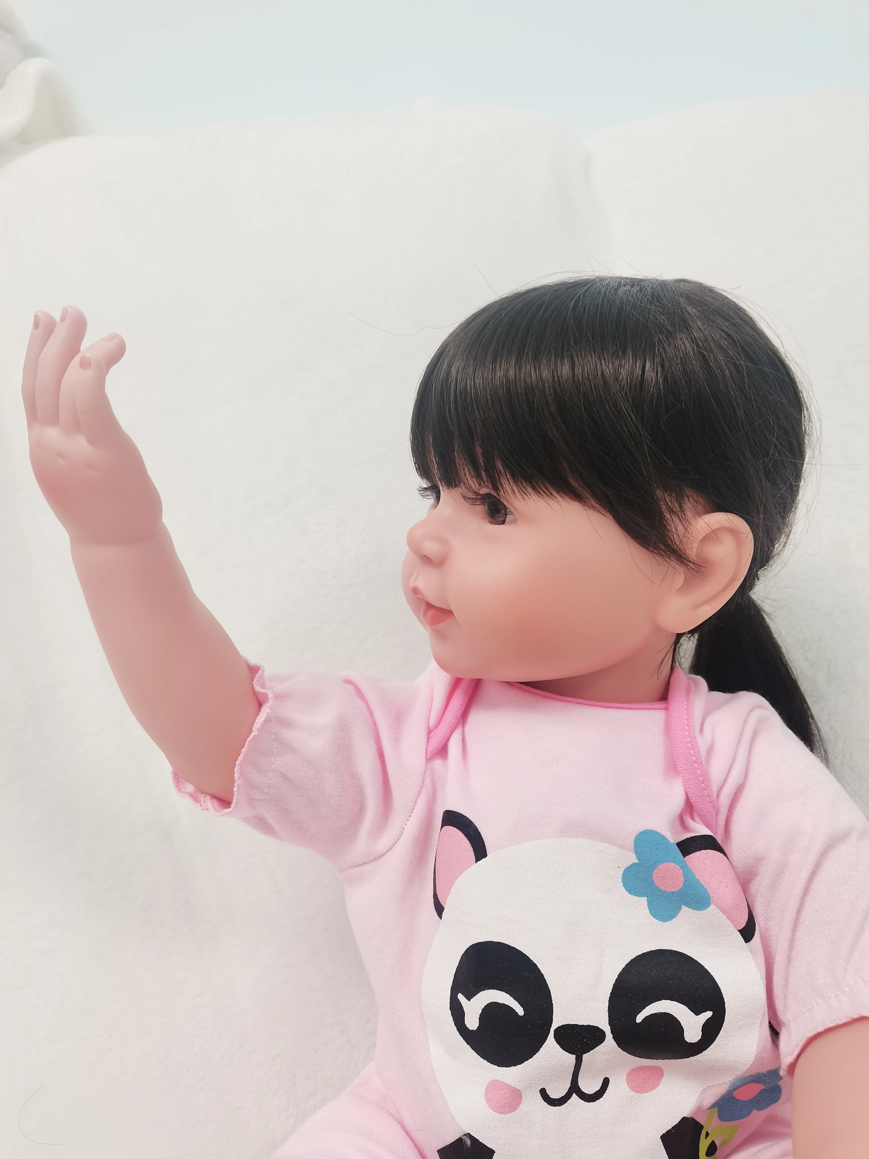 Limited Edition Princess Reborn Baby Toddler Silicone Doll Toy Popular Lifelike Soft Touch Lifelike Birthday Christmas Gifts