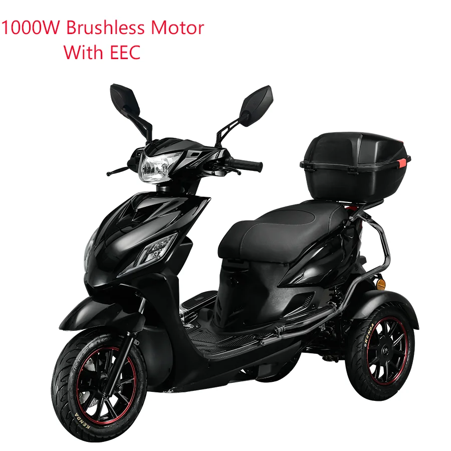 Discount 2025 LHY L2e EEC COC Three-wheel Electric Scooter with Aluminum Alloy Frame and Waterproof Design for Elderly