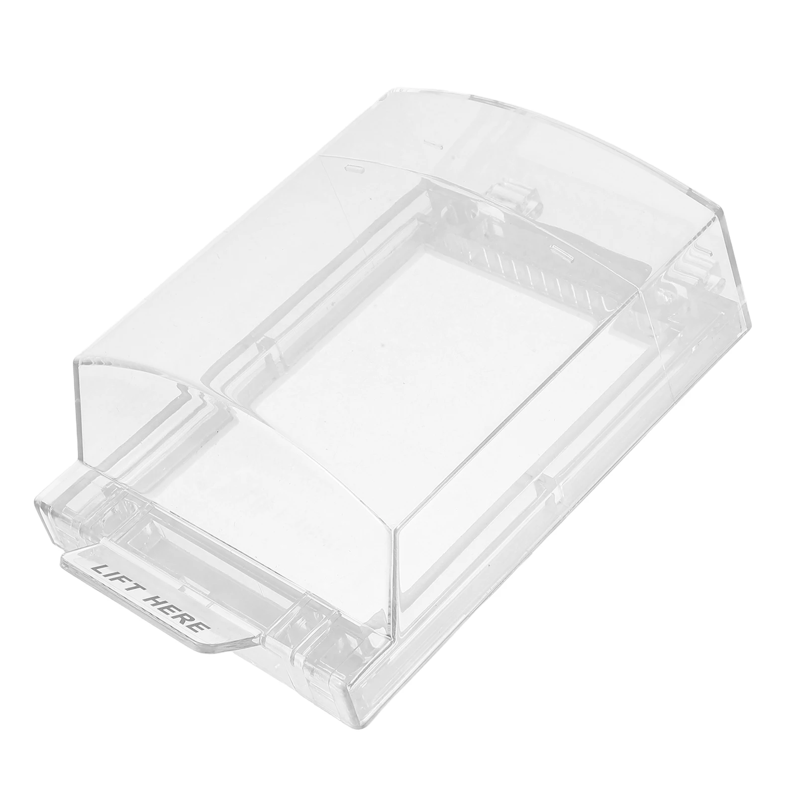 

Alarm Switch Protective Cover Emergency Reset Protector Fire Panel Transparent Call Push Button Guard Manual Stop Cover Full