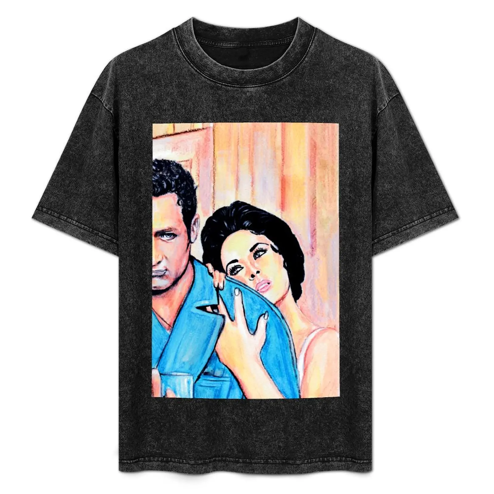 

Cat on a Hot Tin Roof T-Shirt Lightweight Basic Short Sleeve Shirt