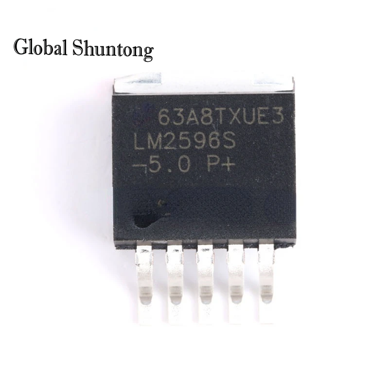 5Pcs/lot LM2596S-ADJ LM2596S-5.0 LM2596S-3.3 LM2596HVS-ADJ LM2596HVS-5.0 LM2596S-12 LM2596S LM2596HVS LM2596 TO-263