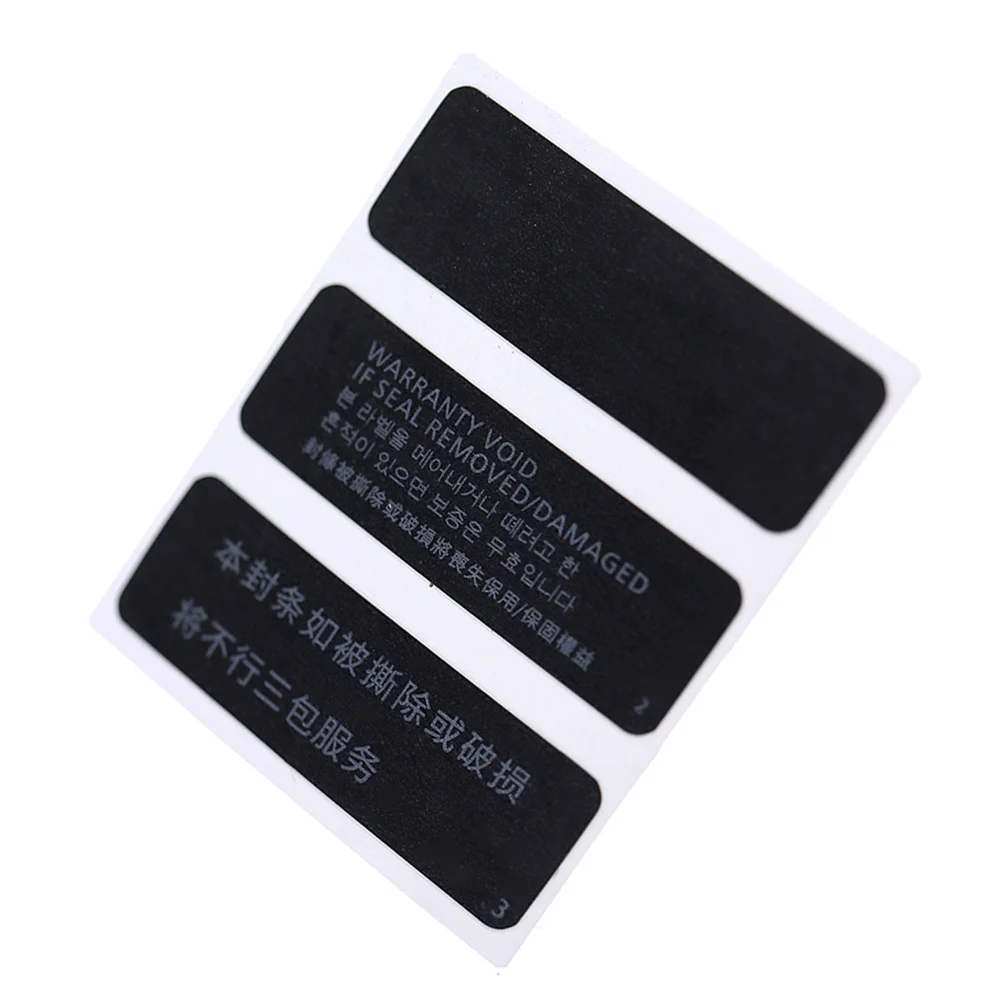 Warranty Seal Three-in-one Warranty Label Accessories Game Accessories Host Label Security Sticker Host Seal Gaming Equipment