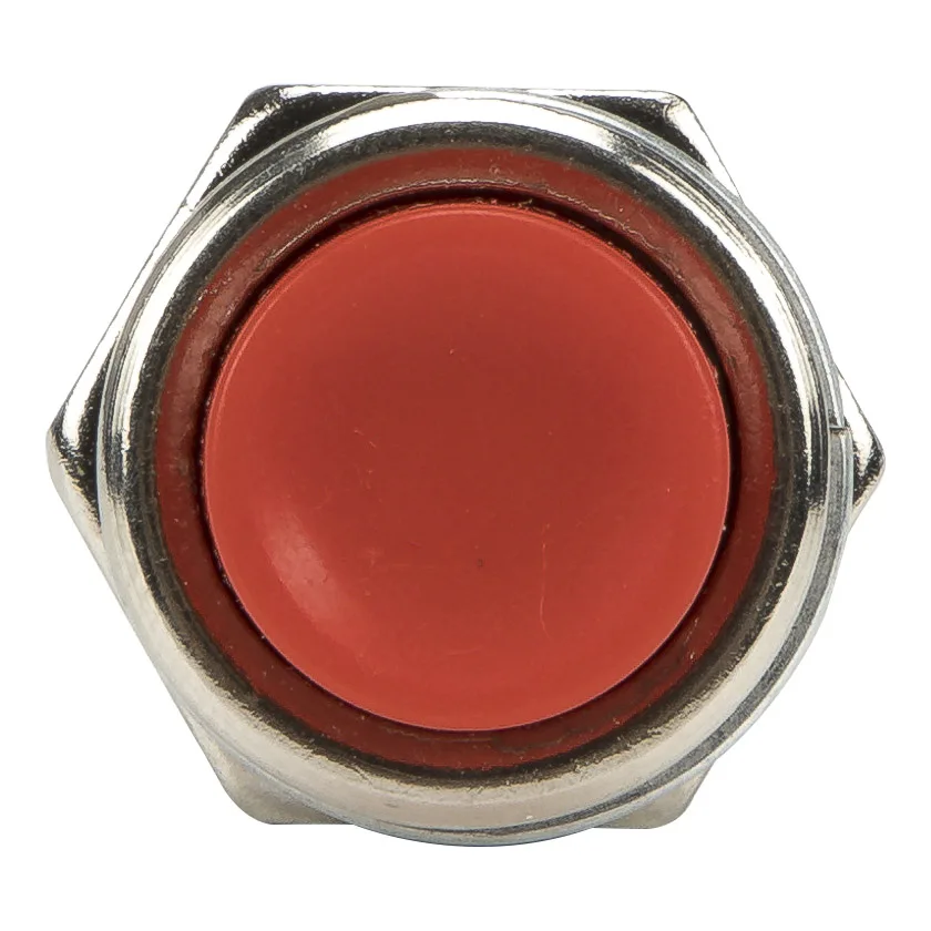 10pcs / lot DS-212 16mm reset (ON) - OFF push button switch SPST pushbutton