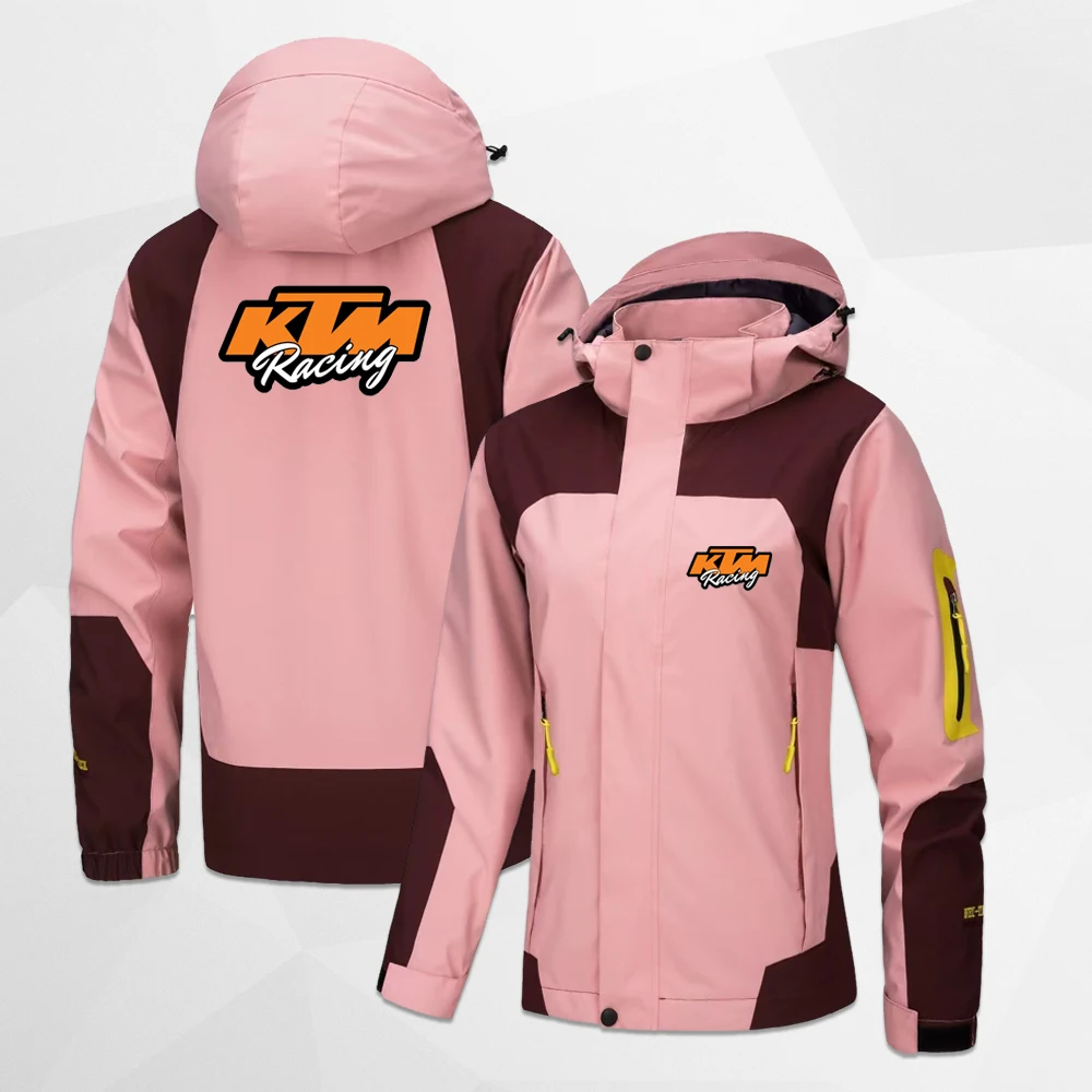 KTM Classic Motorcycle and Bicycle Riding Jacket, High Quality Fashion Leisure Outdoor Mountaineering Waterproof Clothing