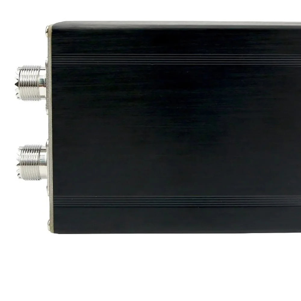 Sintonizador de antena mini automático para equipamento de rádio 1,8 ~ 55 MHz 0,96 pol. com caixa ATU-100