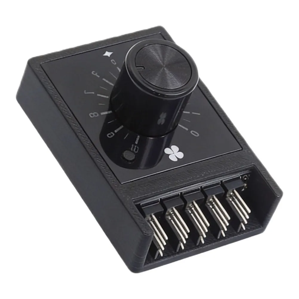 For 5 Channel For PWM Fan Controller for 4 Pin for PC Fans For 5V-24V DC Input 60W Power Capacity DCFor 5.For 5x2.1 Power